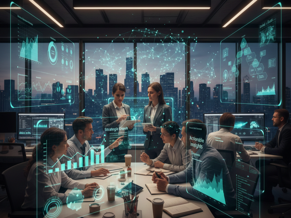 Data Science and Business Intelligence analytics dashboard